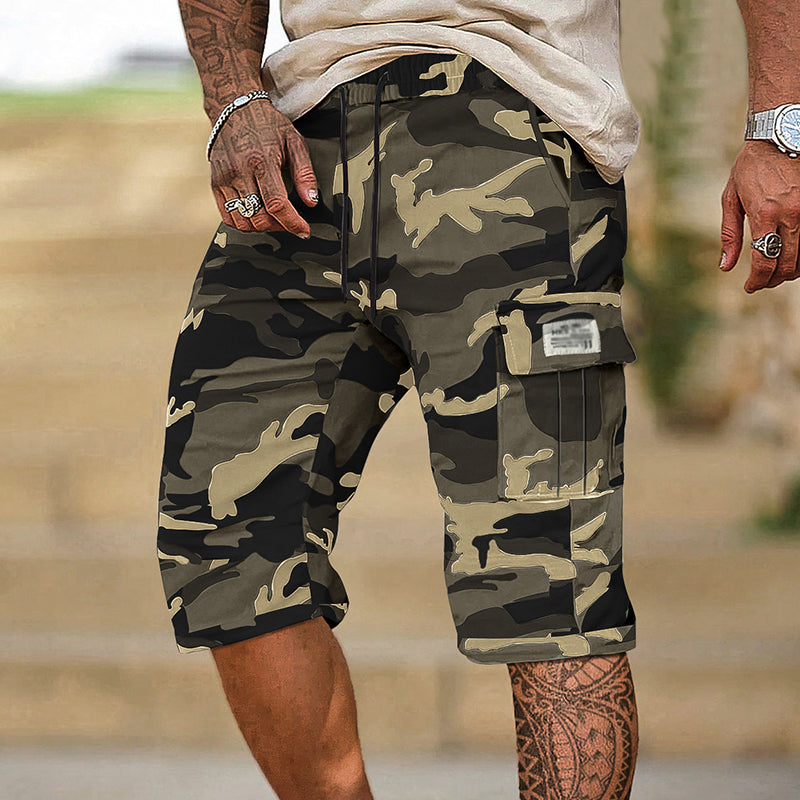 🎁2026 New Arrivals 49% OFF💖Men's Camouflage Cargo Shorts – Multi-Pocket, Adjustable Waist & Breathable Fabric 9