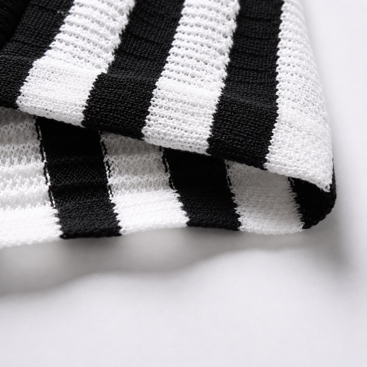 Vincenzo Stripe Knit Polo