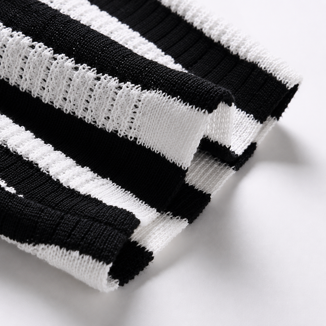 Vincenzo Stripe Knit Polo