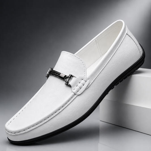 Verona Horsebit Leather Loafers