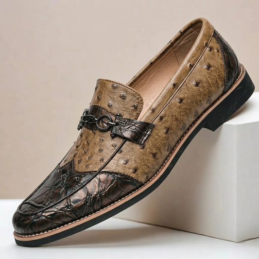 Renzo Genuine Leather Loafers