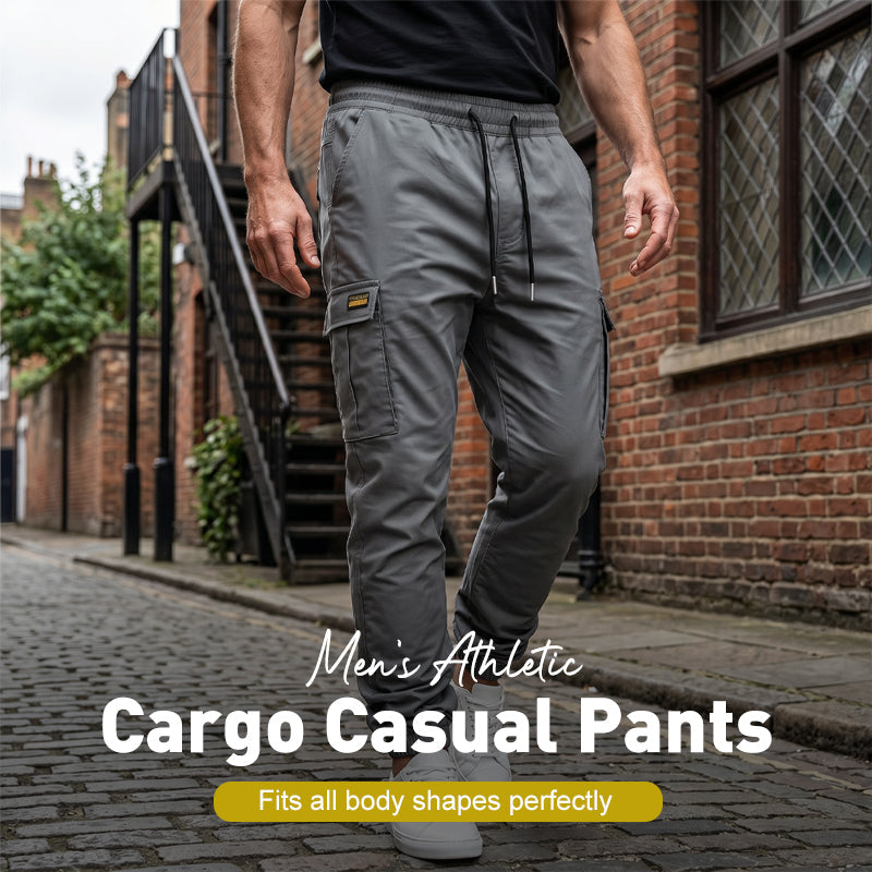 ⏳🔥LIMITED-TIME 50% OFF! 👖 Men’s Casual Cargo Trousers – Stylish, Comfortable & Adjustable ✨ 1