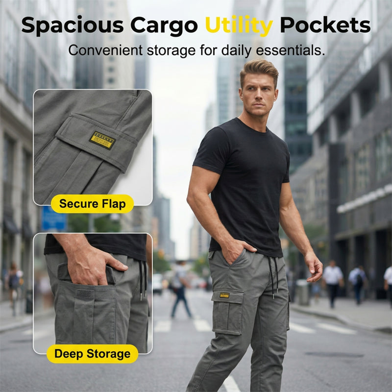 ⏳🔥LIMITED-TIME 50% OFF! 👖 Men’s Casual Cargo Trousers – Stylish, Comfortable & Adjustable ✨ 7