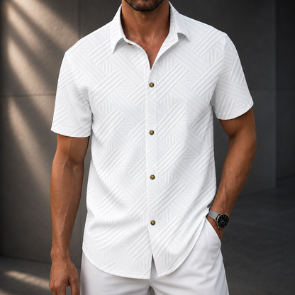 Riviera Textured Button-Up 0