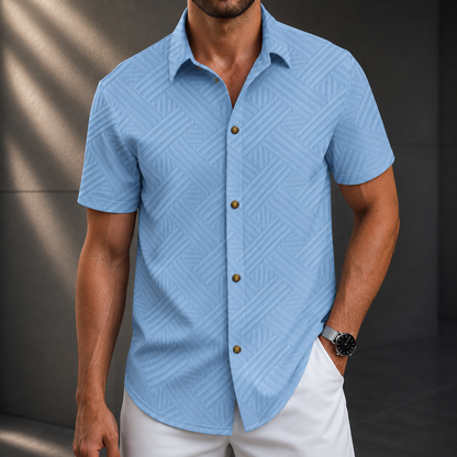 Riviera Textured Button-Up 2