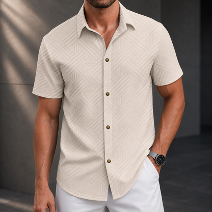 Riviera Textured Button-Up 3