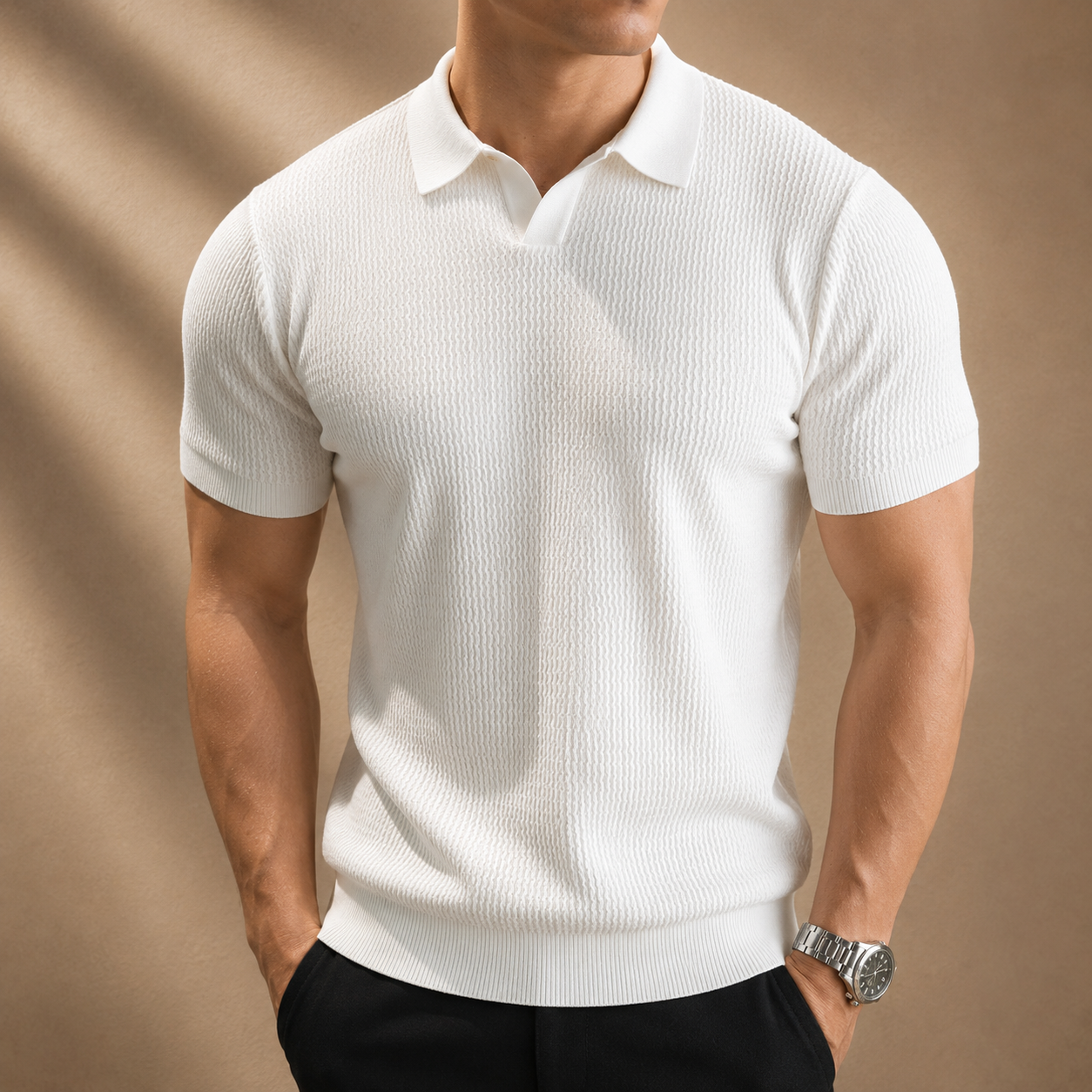 Roland Knit Polo Shirt 2