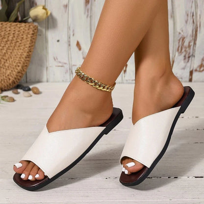 Palmer Leather Flats