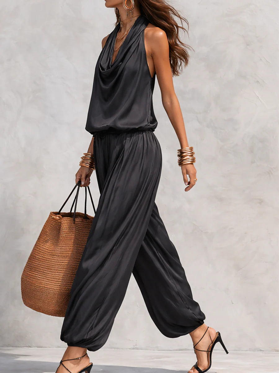 Grayson & Porter Demetria™ Two-Piece Set Halter Top and Wide-Leg Trousers