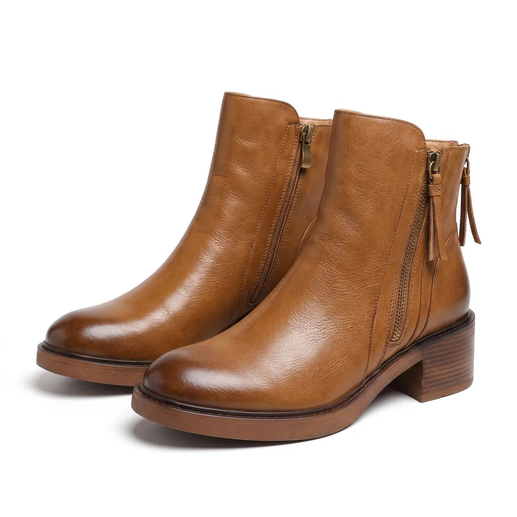 Hartley Zipper Boots