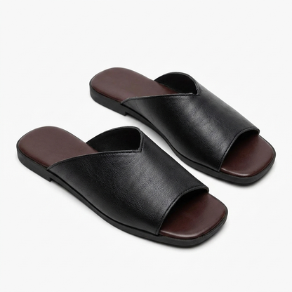 Palmer Leather Flats